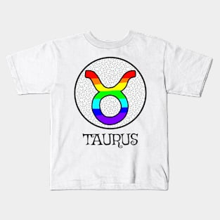 ZODIAC PRIDE TAURUS Kids T-Shirt